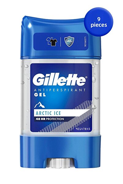 Gillette Antiperspirant Gel Arctic Ice 70 ml - 6 Pieces
