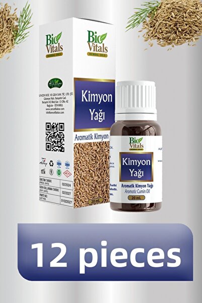 Bio Vitals زيت الكمون 20 مل - علبة 12 قطعة