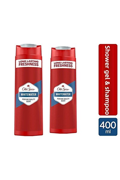 Old Spice Whitewater Shower Gel 400 ml * 2 Pieces