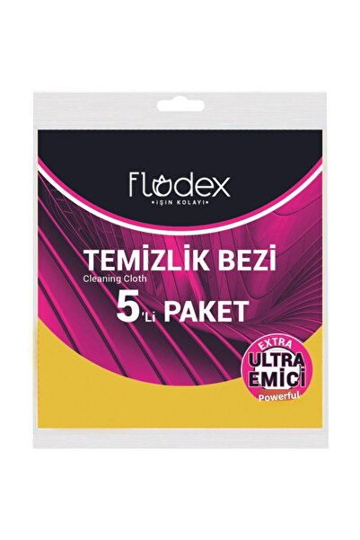 FLODEX قطعة قماش للتنظيف 5 قطع