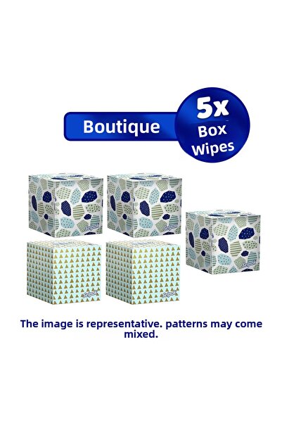 Selpak ® Boutique Box of 5 Wipes