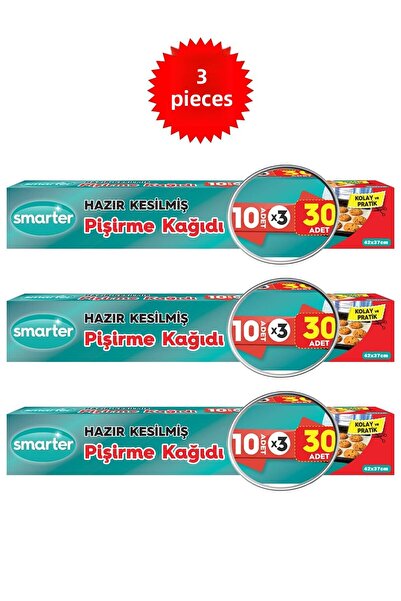 SMARTER 90 قطعة من ورق الخبز المقاوم للدهون، 3 عبوات (30 قطعة × 3)