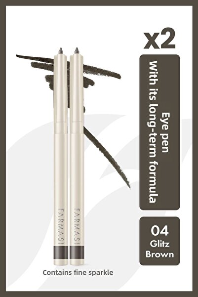 Farmasi 2-Pack Elevator Eyeliner - 04 Grlitz Brown