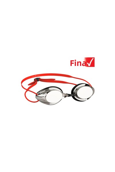 Mad Wave نظارات السباق ستريملاين مرآة حمراء واحدة