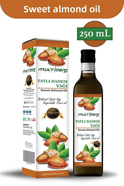 multidem زيت اللوز الحلو 250 مل