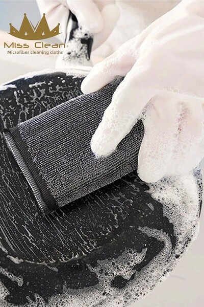 MissClean (2 Pieces) Magic Inox Stainless Wire Sponge