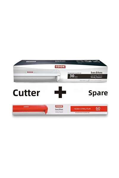 COOK Bass & Cut Stretch Cutter White + Spare Film 60 Meters