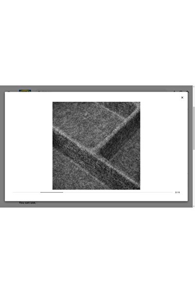 IKEA صندوق بقسم RAGGISAR، رمادي غامق، 40x30 سم