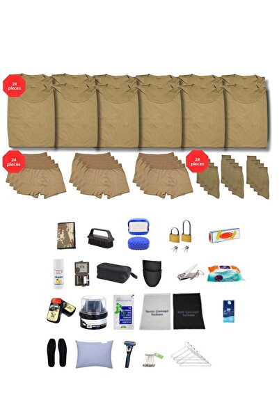 Mrc tactical مجموعة جنود المبتدئين الأساسية (الضرورية) مكونة من 24 قطعة - مستلزمات خدمة العسكرية المدفوعة