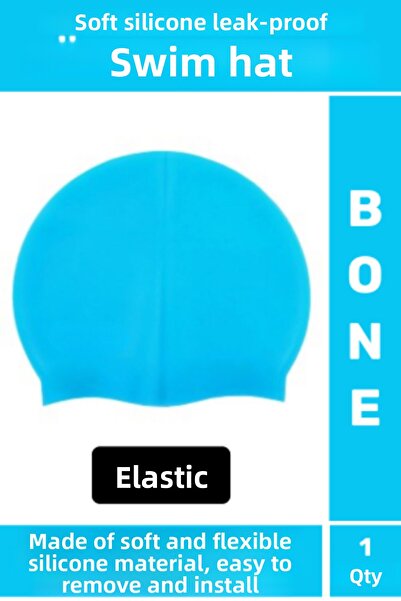 Wintoup Premium Waterproof Elastic Soft Swimmer Pool Sea Swimming Hat Silicone Cap 1Pcs