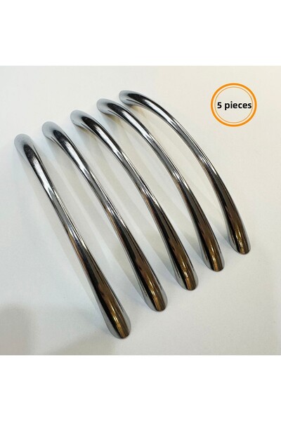 Karan Porselen 128mm Metal Cabinet, Drawer, Kitchen Handle (5 Pcs)