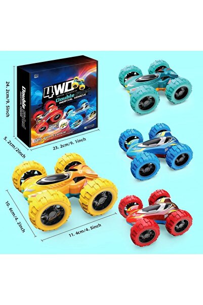 Brother Toys 1 Piece Acrobat Somersault Crazy Toy Car Pull Drop 12 Cm.