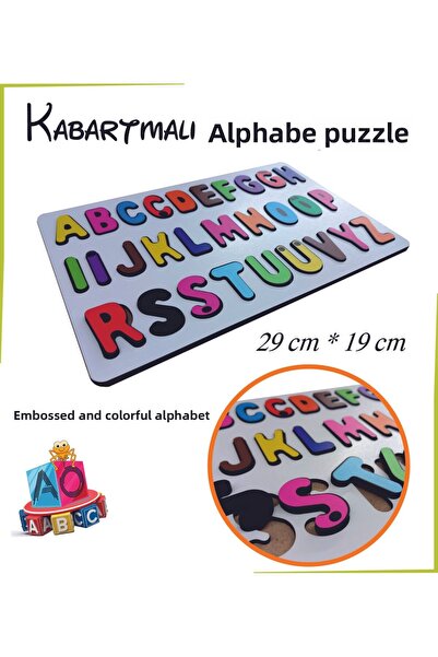 Ankebut Embossed Alphabet Puzzle