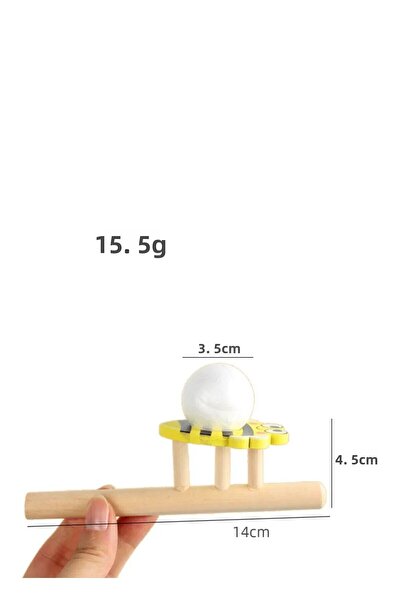 Hyd Toy Wooden Ball Blowing Game Birthday Certificate Gift