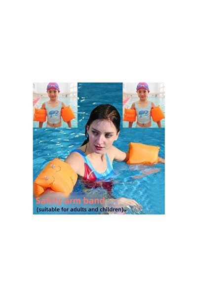 Bundeba أكمام قابلة للنفخ للسباحة مناسبة لجميع الأعمار