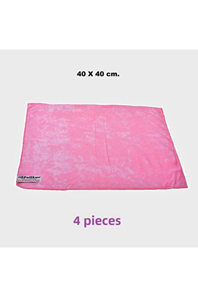 Ponitex (4 bucăți) Polikur 3222 cârpă premium din microfibră pentru curățarea...