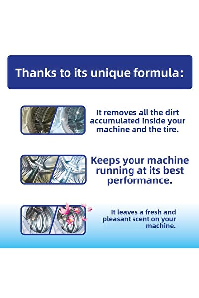 Marc 250 ml Single Washing Machine Cleaner