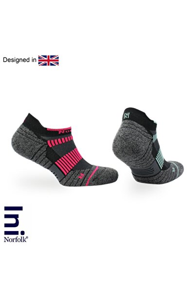 NORFOLK Lynx κοντές κάλτσες πεζοπορίας και τρεξίματος 2 πακέτο ροζ/τιρκουάζ