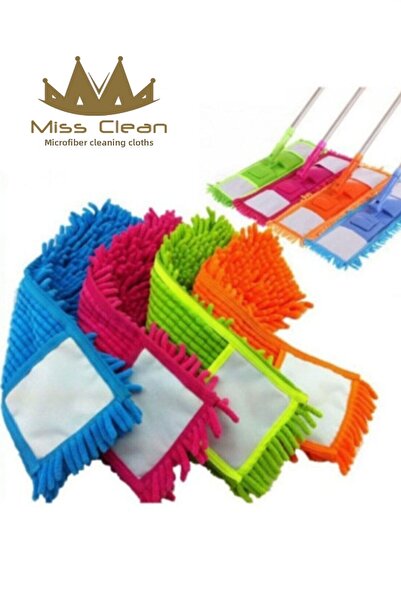 MissClean 2 bucăți de cârpă de schimb pentru mopul pentru paste, standard, po...