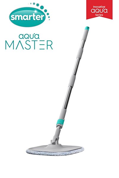 SMARTER Aqua Master Handle - Automatic Cleaning Set, Plate and Mop Tip, Dirty Water Separation Feature