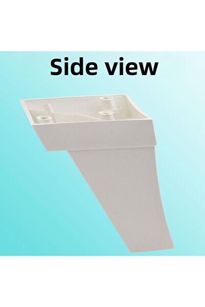 Badem10 Luxury Cabinet Venus Furniture - 10 Cm White Sofa, Coffee Table TV Unit and Armchair Base