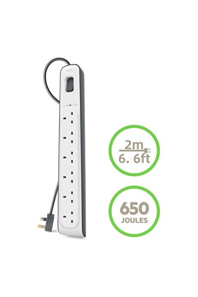 Belkin 6-Way Surge Protection Power Strip