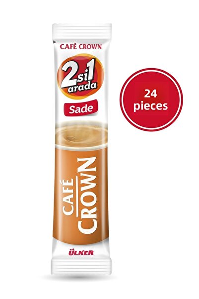 Cafe Crown 2sı1 عادي 24 قطعة