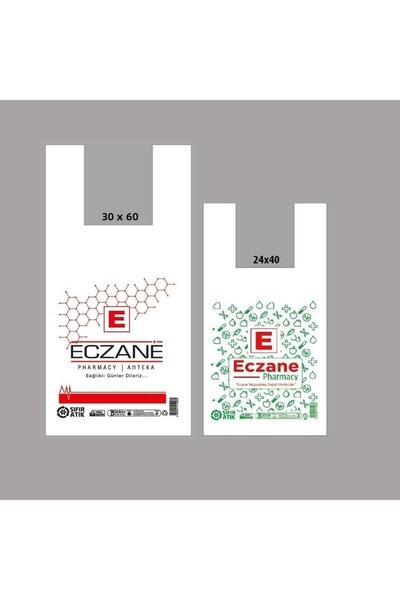 BİRİKİM AMBALAJ Pharmacy Bag 2 Different Size Mixed Pack 8 kg