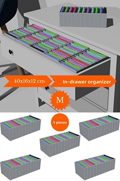 Spartek home textile 5 Τεμάχια - Μεσαίο Συρτάρι 11 Θέσεων Organizer Organizer...