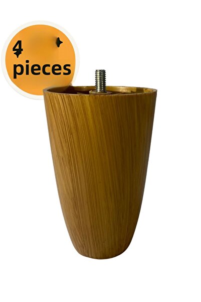 Moda Power Fashion Adalya 12cm Furniture Base Armchair Pouf Cylinder Foot Sof...