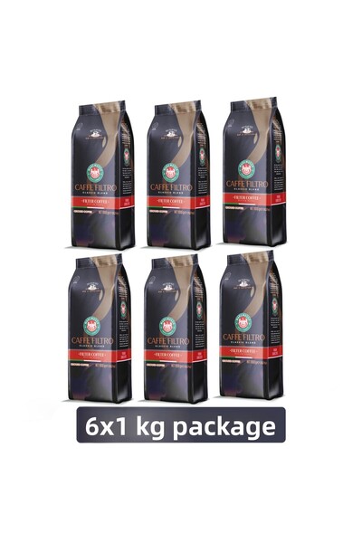 mare mosso كافيه فلترو كلاسيكو فلتر واسبريسو 6x1 كجم. (النواة أو المطحون) القهوة