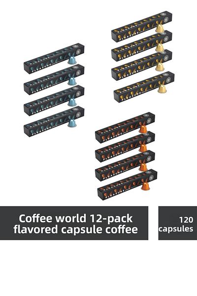 Kahve Dünyası Coffee World 12-Piece Flavored Capsule Coffee Set