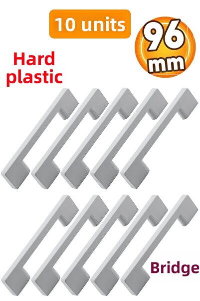 Badem10 (ΣΚΛΗΡΟ ΠΛΑΣΤΙΚΟ) Λευκό 96 mm Bridge Array 10 Τεμάχια