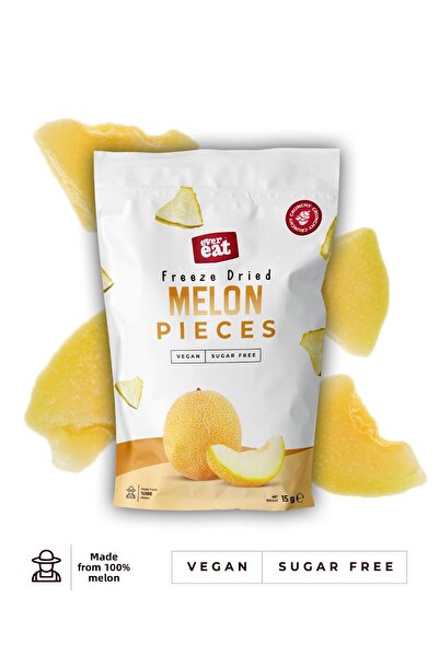 EverEat رقائق البطيخ والفواكه المجففة - البطيخ المقرمش المجفف بالتجميد