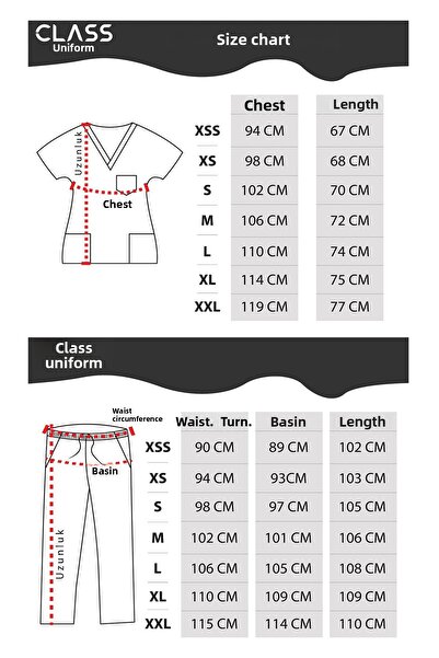 Class Üniforma Single Bottom Hunter Green Lycra Nurse and Doctor Uniform Pants Scrubs Pants Medical Uniform