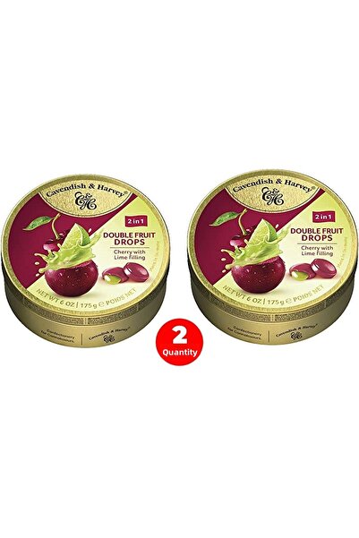 Cavendish & Harvey قطرات فواكه مزدوجة من كافنديش هارفي - حلوى بنكهة الليمون و...