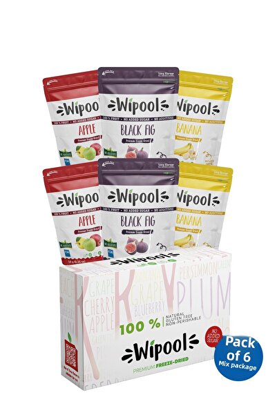wipool organic discover the healthy life فواكه مجففة بالتجميد - فواكه جافة طب...