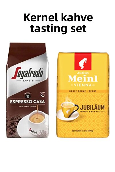Julius Meinl & Segafredo باقة التذوق الأساسية 1000 جرام جوبيلوم وزانيتي اسبري...