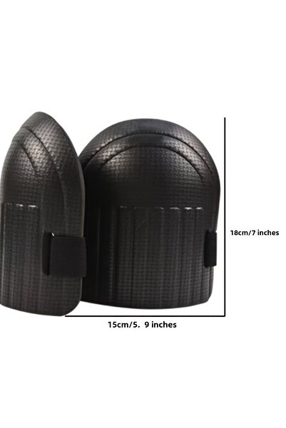 Choice وسائد الركبة المقاومة للماء والمريحة باللون الأسود: الراحة والمتانة وا...