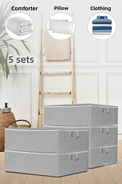 Serstil 5 Bucuri - Baza Antracit Baza și Geantă de depozitare Tip Canapea 64 ...