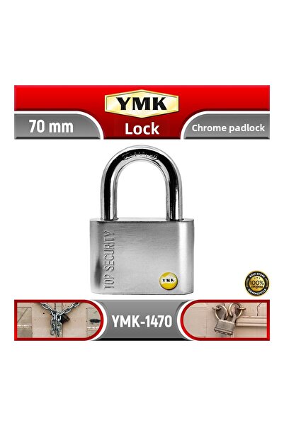 YMK Chrome Padlock |   70 mm |   Ymk-1470