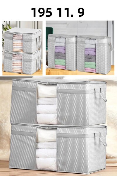 Serstil Set of 6 Grey Spotted Windows - Quilt, Pillow, Duvet Cover, Clothing ...