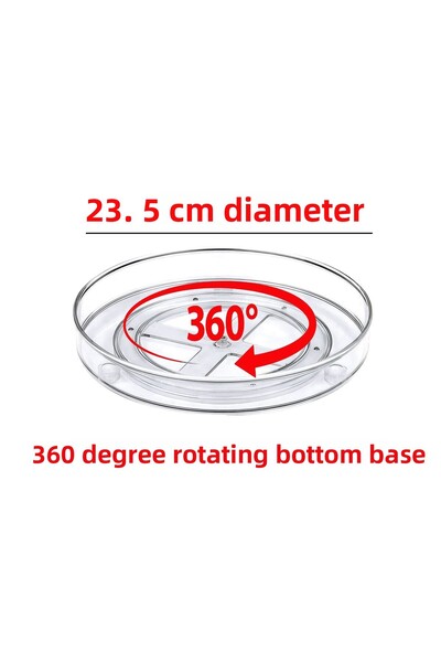EVSTYLE ORGANIZATOR ROTATIV DE 360 DE GRADURI PENTRU MACHIAJ ȘI BIJUTERII