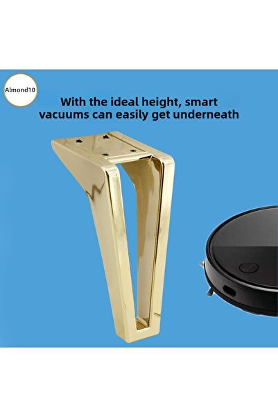 Badem10 Penta Mobilier de lux Canapea Unitate TV Picior Fotoliu 18 Cm Aur Aur Consolă Picioare