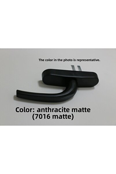 Ünal Axial Handle - Anthracite Gray Matte (Aluminum Window Handle)