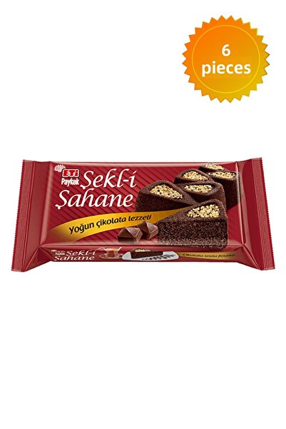 Eti بايكيك شوكولاتة مذهلة بالبندق - 6 قطع