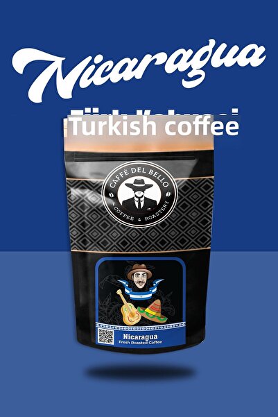 Caffe Del Bello 250 جرام قهوة تركية مطحونة نيكاراغوا
