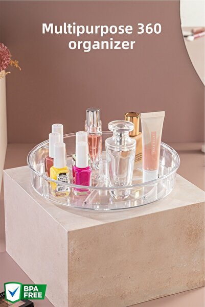 Nandy Home Περιστρεφόμενο ράφι μονής στάθμης, πολλαπλών χρήσεων, Organizer Δι...