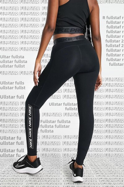 Nike Pro Dri Fit Grappic legíny černé Gathering dámské legíny černé