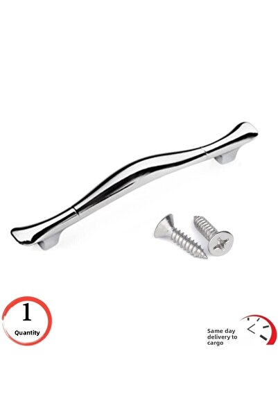 Sucuoğlu Zeybek 128 mm Furniture Kitchen Drawer Cabinet Cupboard Handle Handle Handles - Chrome